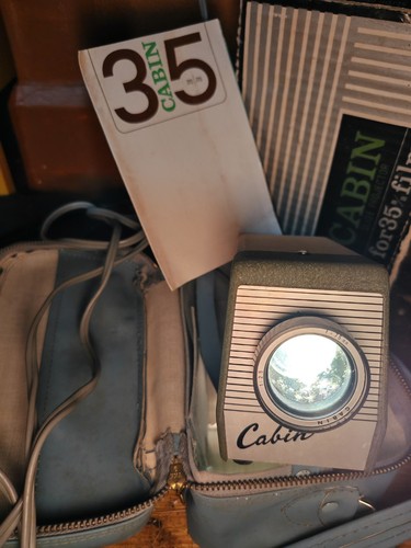 Vintage cabin 35mm slide - vintage,