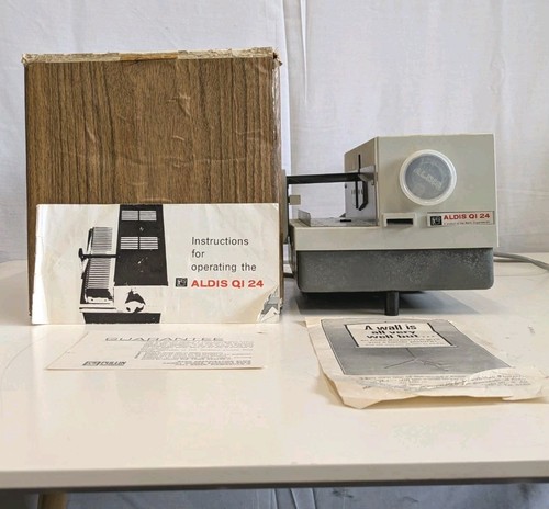 Aldis qi24 slide - aldis, projector