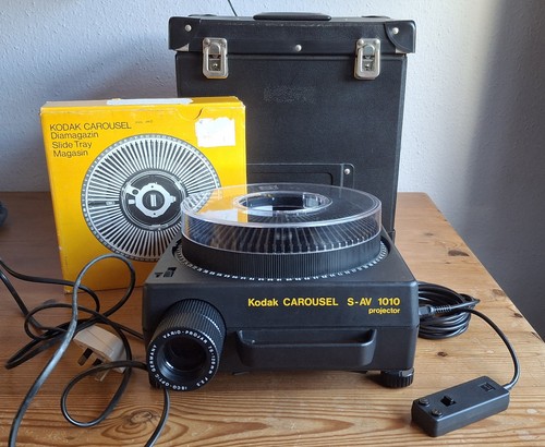 Kodak carousel slide projector