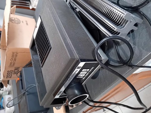 Two slide projectors - two,